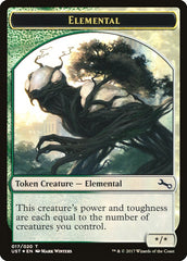 Elemental // Elemental Double-Sided Token (017/020) [Unstable Tokens] | Shuffle n Cut Hobbies & Games