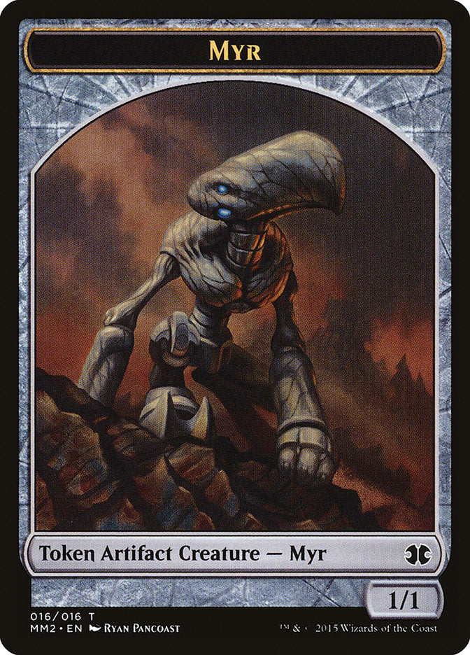 Myr Token [Modern Masters 2015 Tokens] | Shuffle n Cut Hobbies & Games