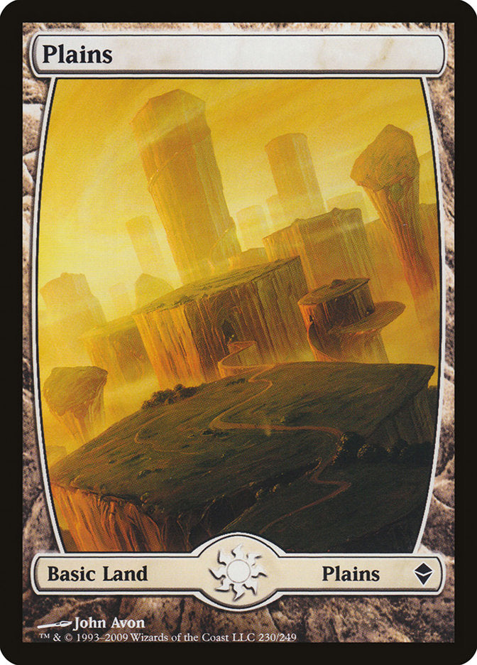 Plains (230) [Zendikar] | Shuffle n Cut Hobbies & Games