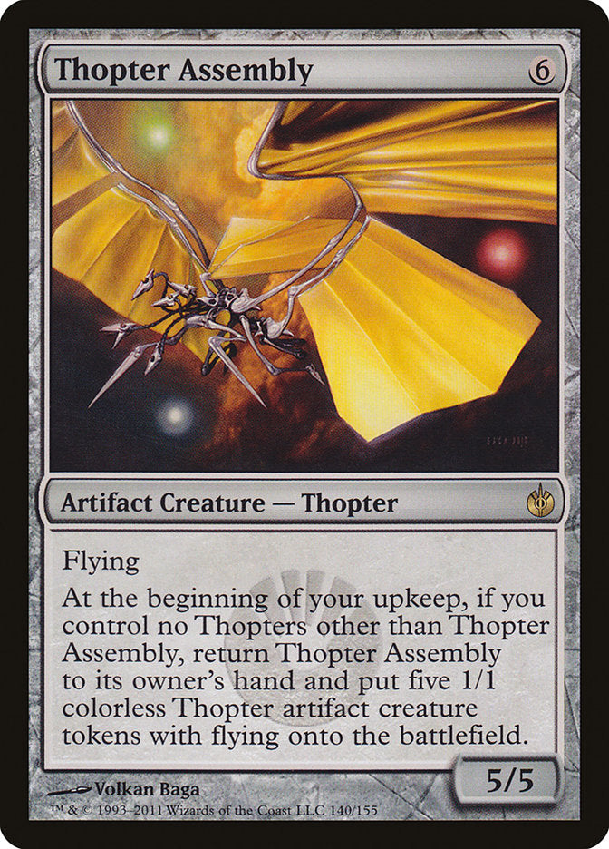 Thopter Assembly [Mirrodin Besieged] | Shuffle n Cut Hobbies & Games