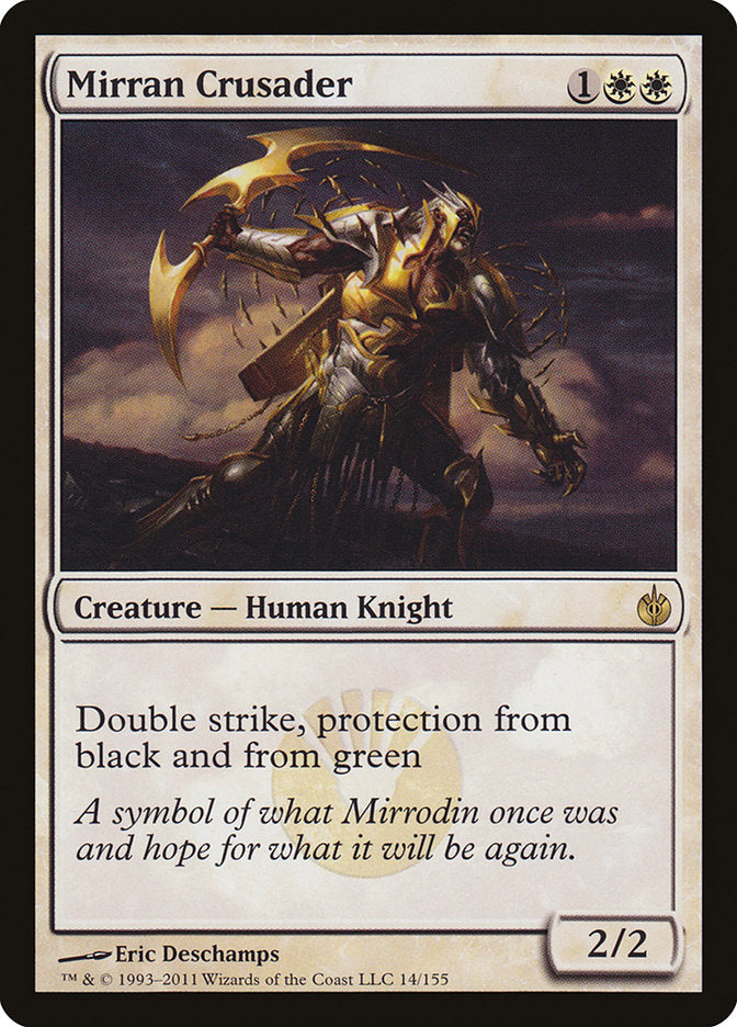 Mirran Crusader [Mirrodin Besieged] | Shuffle n Cut Hobbies & Games