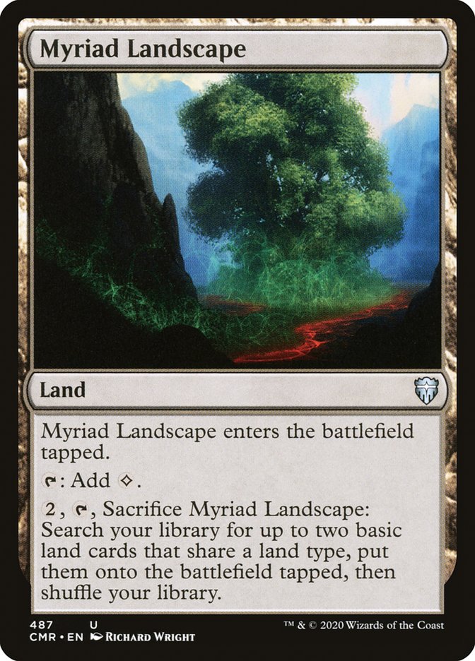 Myriad Landscape [Commander Legends] | Shuffle n Cut Hobbies & Games