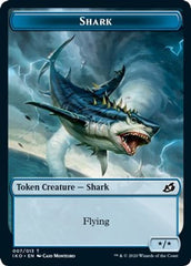 Pegasus // Shark Double-Sided Token [Challenger Decks 2021 Tokens] | Shuffle n Cut Hobbies & Games