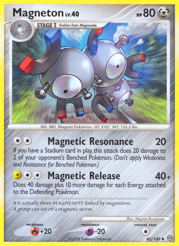 Magneton (42/100) [Diamond & Pearl: Stormfront] | Shuffle n Cut Hobbies & Games