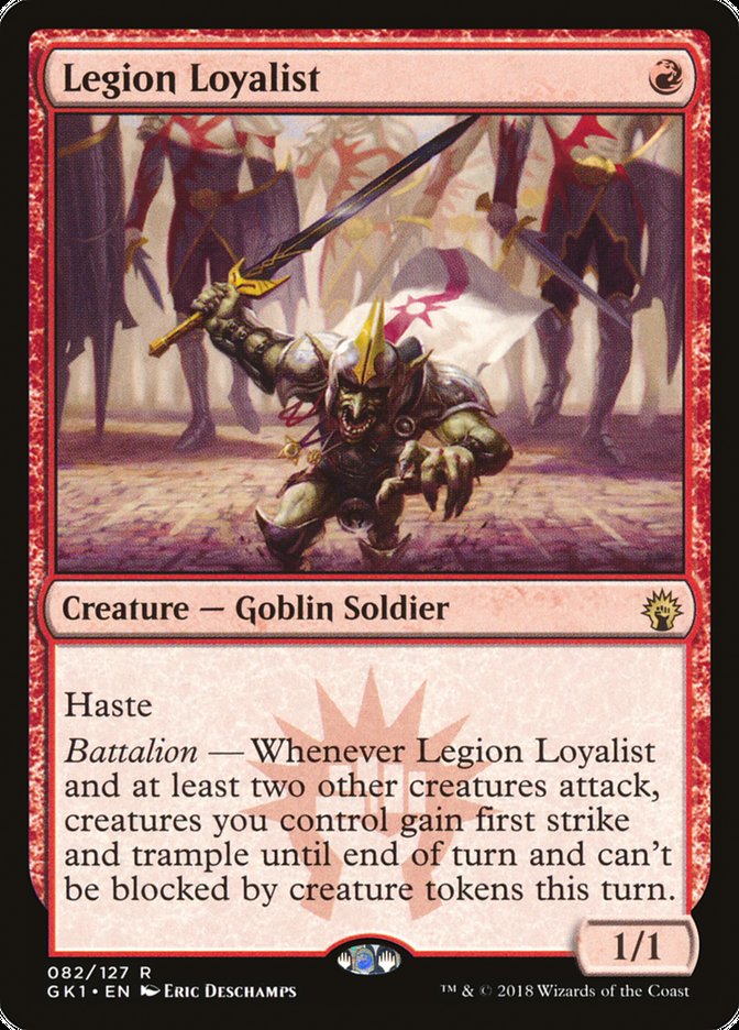 Legion Loyalist [Guilds of Ravnica Guild Kit] | Shuffle n Cut Hobbies & Games