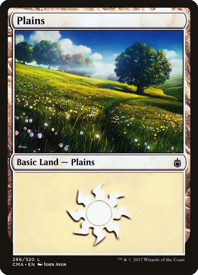 Plains (286) [Commander Anthology] | Shuffle n Cut Hobbies & Games