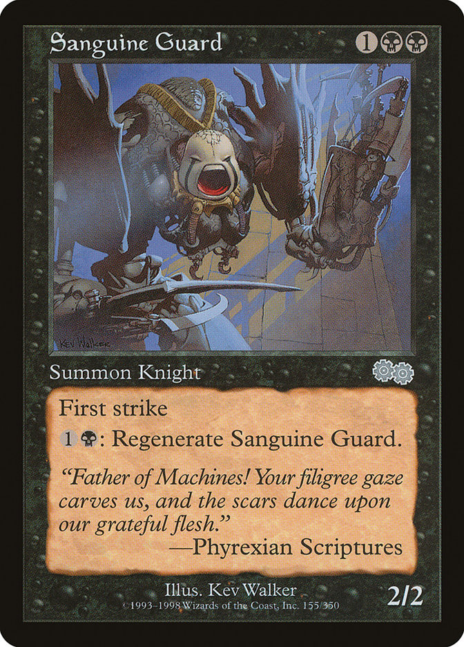 Sanguine Guard [Urza's Saga] | Shuffle n Cut Hobbies & Games