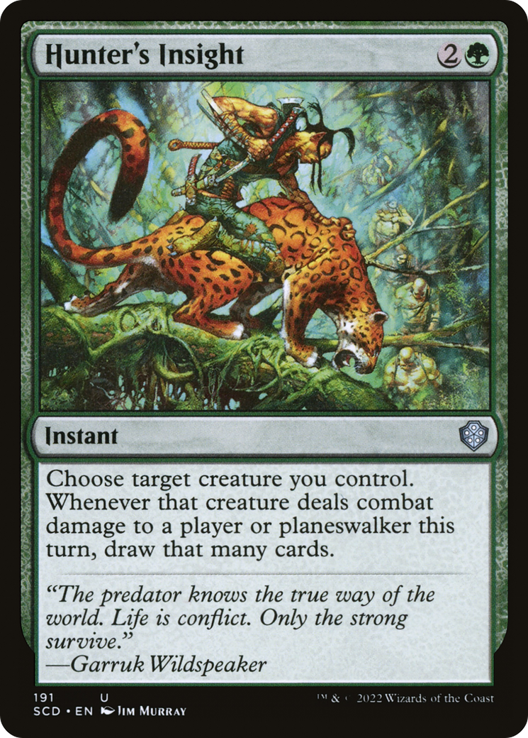 Hunter's Insight [Starter Commander Decks] | Shuffle n Cut Hobbies & Games