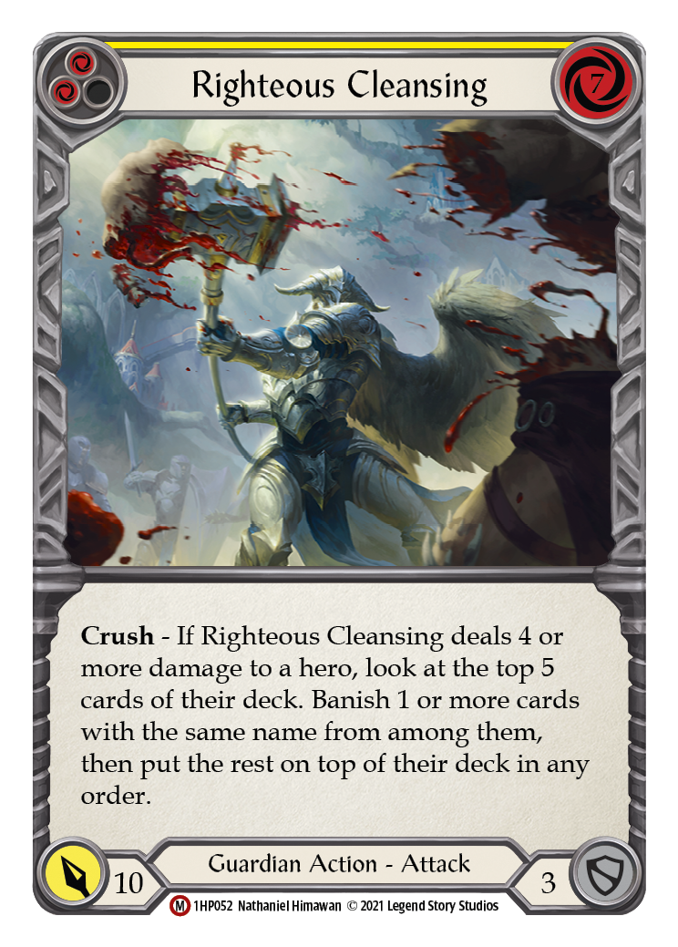 Righteous Cleansing [1HP052] | Shuffle n Cut Hobbies & Games