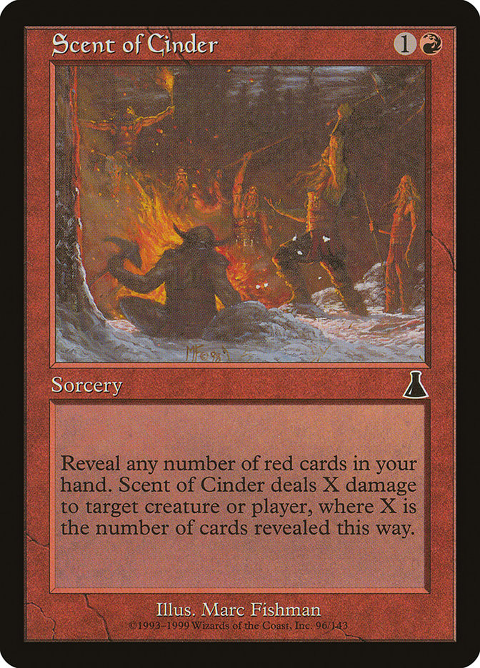 Scent of Cinder [Urza's Destiny] | Shuffle n Cut Hobbies & Games