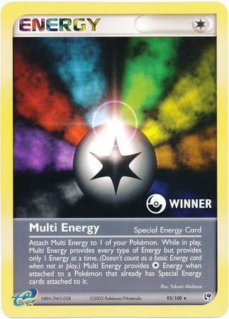 Multi Energy (93/100) (Jumbo Card) [EX: Sandstorm] | Shuffle n Cut Hobbies & Games