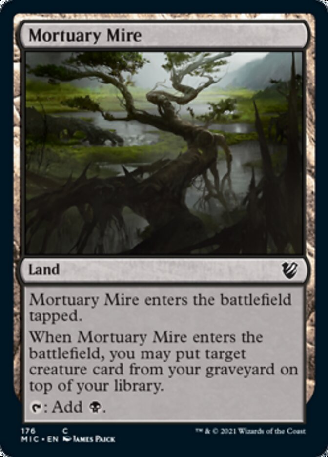 Mortuary Mire [Innistrad: Midnight Hunt Commander] | Shuffle n Cut Hobbies & Games