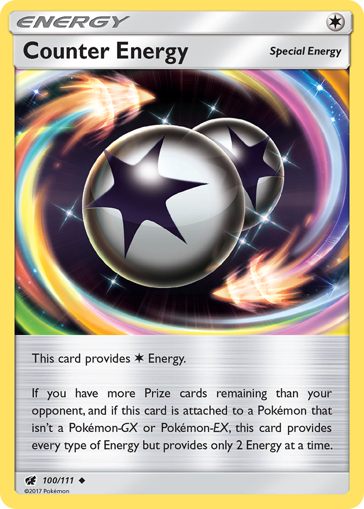 Counter Energy (100/111) [Sun & Moon: Crimson Invasion] | Shuffle n Cut Hobbies & Games