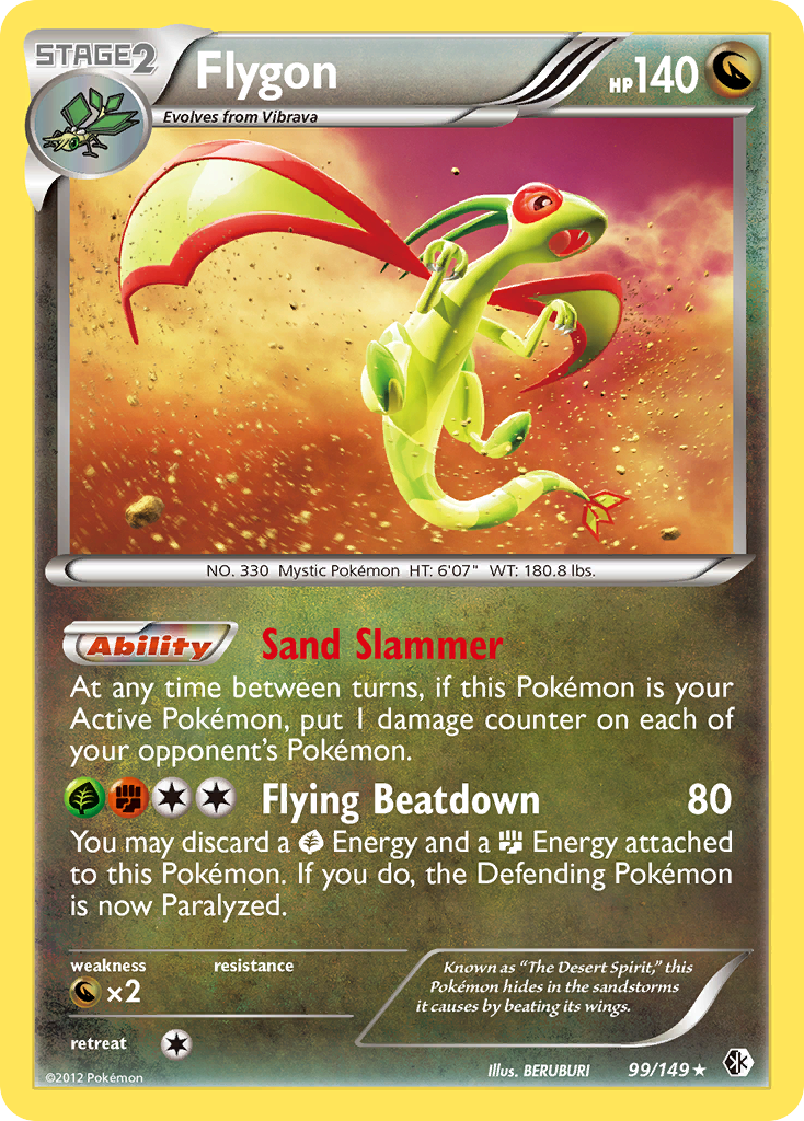 Flygon (99/149) [Black & White: Boundaries Crossed] | Shuffle n Cut Hobbies & Games