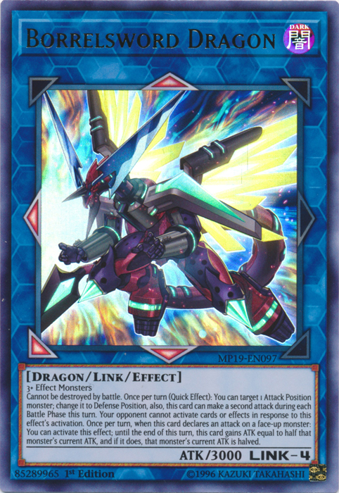 Borrelsword Dragon [MP19-EN097] Ultra Rare | Shuffle n Cut Hobbies & Games