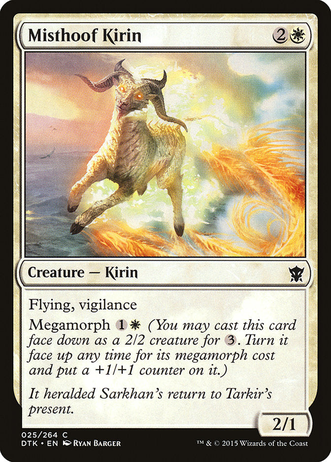 Misthoof Kirin [Dragons of Tarkir] | Shuffle n Cut Hobbies & Games