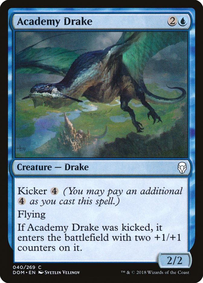 Academy Drake [Dominaria] | Shuffle n Cut Hobbies & Games