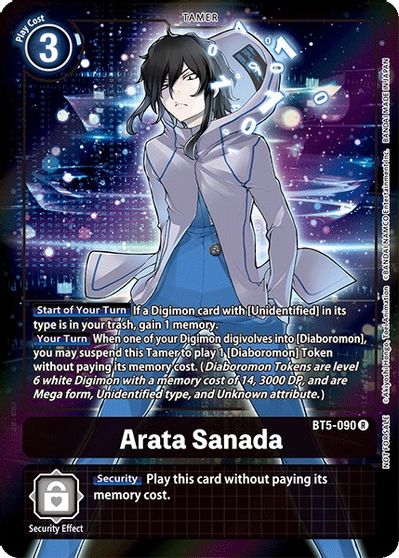 BT5-090: Arata Sanada (Box Topper) | Shuffle n Cut Hobbies & Games