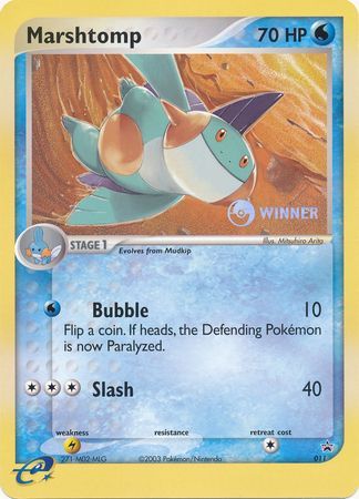 Marshtomp (011) (Jumbo Card) [Nintendo: Black Star Promos] | Shuffle n Cut Hobbies & Games