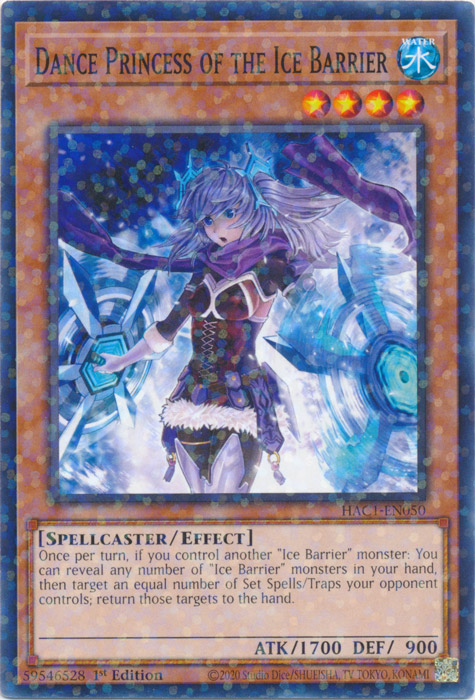 Dance Princess of the Ice Barrier (Duel Terminal) [HAC1-EN050] Common | Shuffle n Cut Hobbies & Games