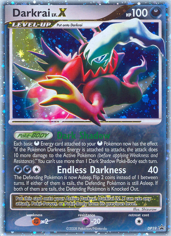 Darkrai LV.X (DP19) [Diamond & Pearl: Black Star Promos] | Shuffle n Cut Hobbies & Games