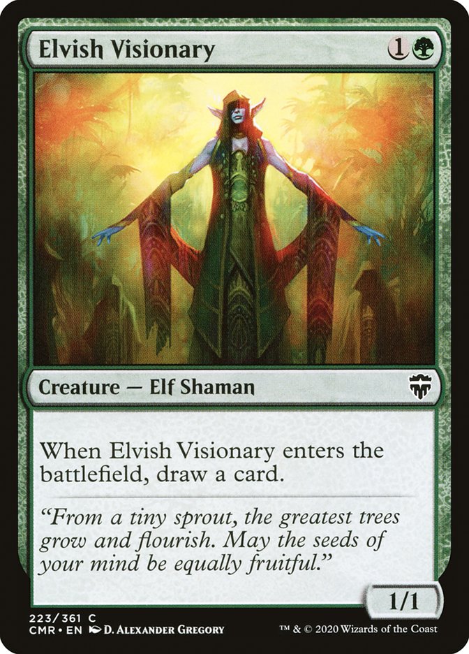 Elvish Visionary [Commander Legends] | Shuffle n Cut Hobbies & Games