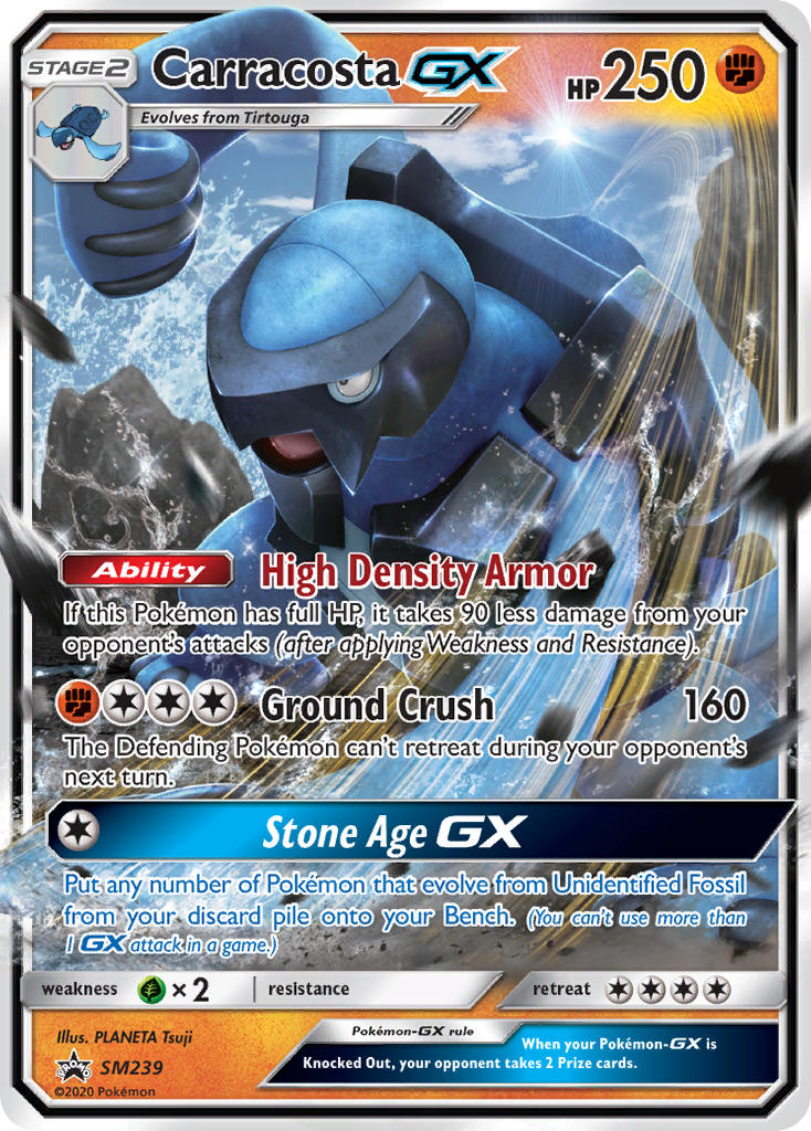 Carracosta GX (SM239) [Sun & Moon: Black Star Promos] | Shuffle n Cut Hobbies & Games