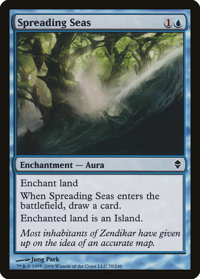 Spreading Seas [Zendikar] | Shuffle n Cut Hobbies & Games