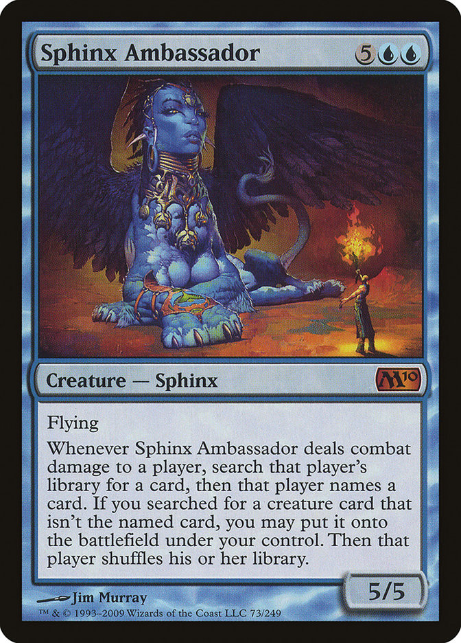 Sphinx Ambassador [Magic 2010] | Shuffle n Cut Hobbies & Games