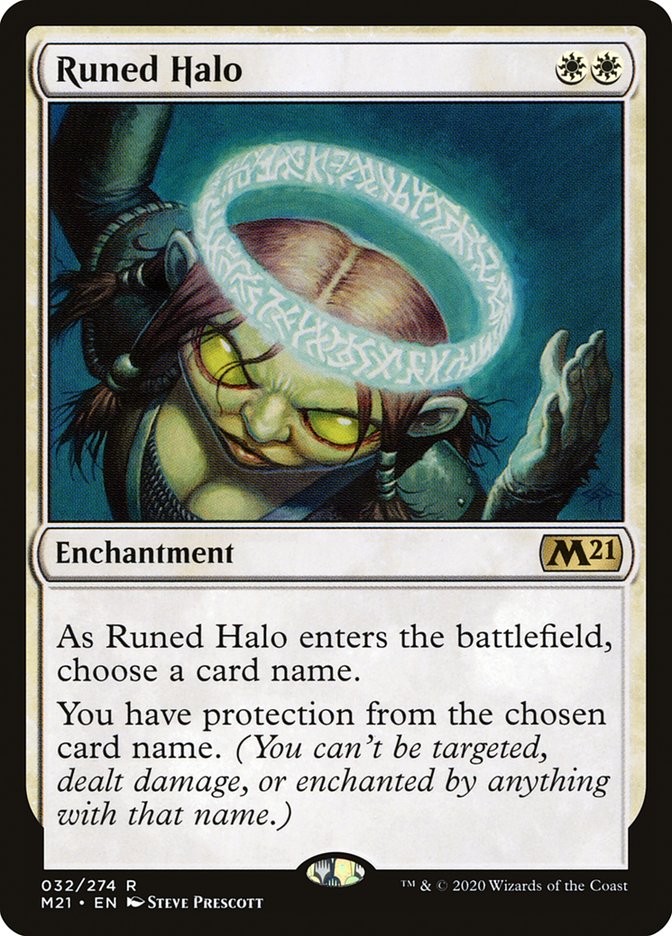 Runed Halo [Core Set 2021] | Shuffle n Cut Hobbies & Games