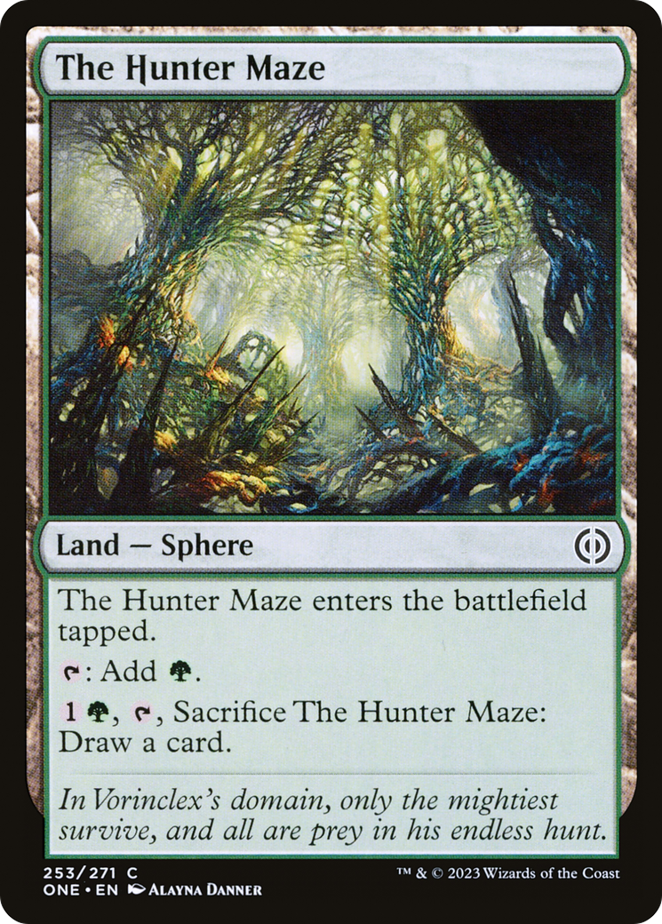 The Hunter Maze [Phyrexia: All Will Be One] | Shuffle n Cut Hobbies & Games