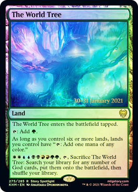 The World Tree [Kaldheim Prerelease Promos] | Shuffle n Cut Hobbies & Games