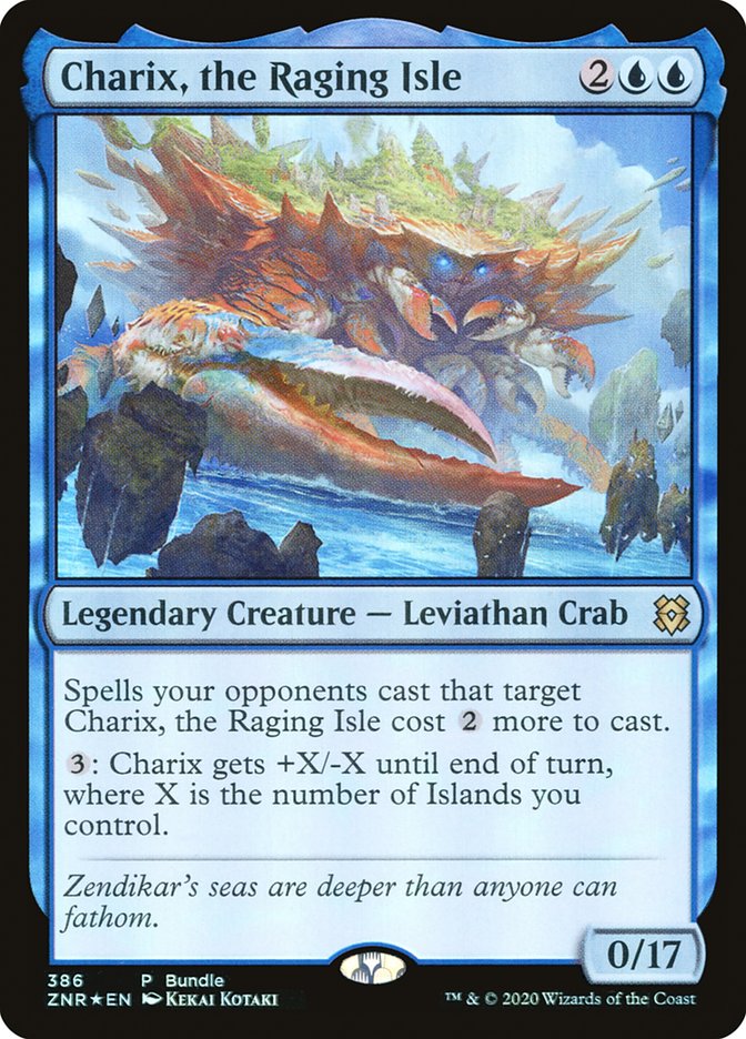 Charix, the Raging Isle (386) [Zendikar Rising Promos] | Shuffle n Cut Hobbies & Games