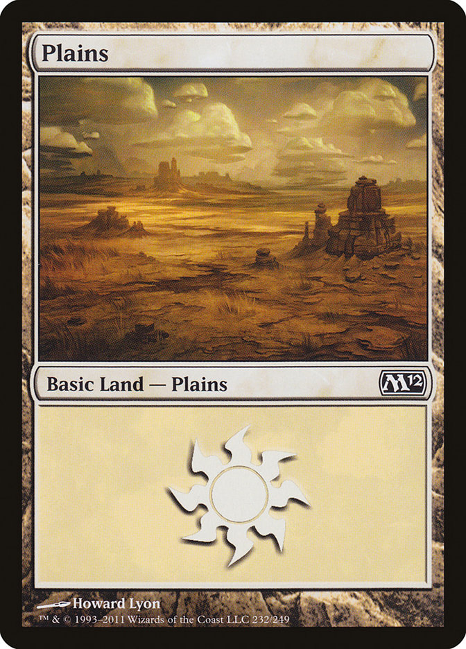 Plains (232) [Magic 2012] | Shuffle n Cut Hobbies & Games