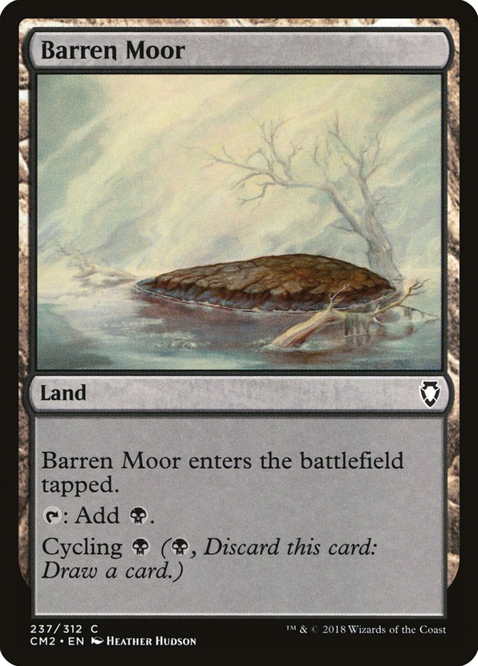 Barren Moor [Commander Anthology Volume II] | Shuffle n Cut Hobbies & Games