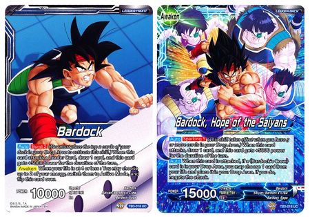 Bardock // Bardock, Hope of the Saiyans (Giant Card) (TB3-018) [Oversized Cards] | Shuffle n Cut Hobbies & Games