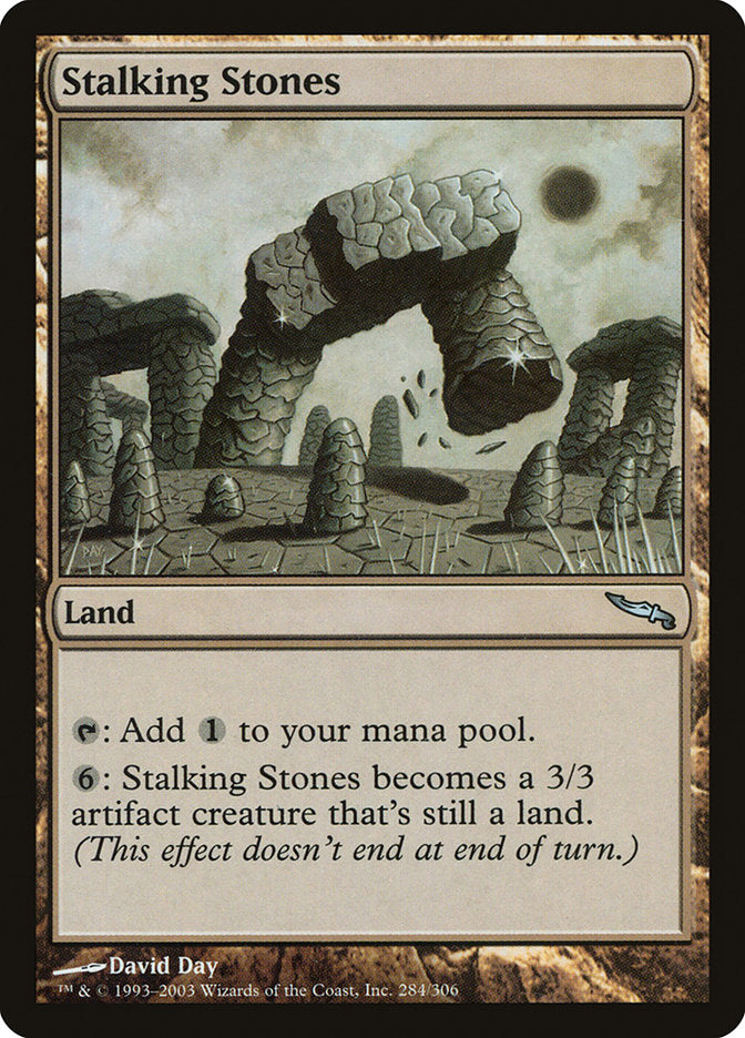 Stalking Stones [Mirrodin] | Shuffle n Cut Hobbies & Games