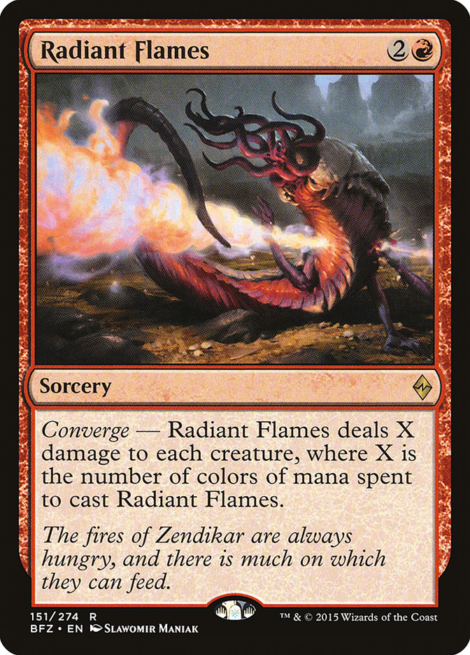 Radiant Flames [Battle for Zendikar] | Shuffle n Cut Hobbies & Games