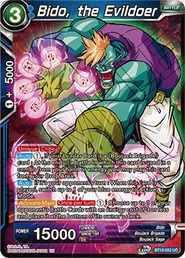 Bido, the Evildoer (Uncommon) [BT13-052] | Shuffle n Cut Hobbies & Games