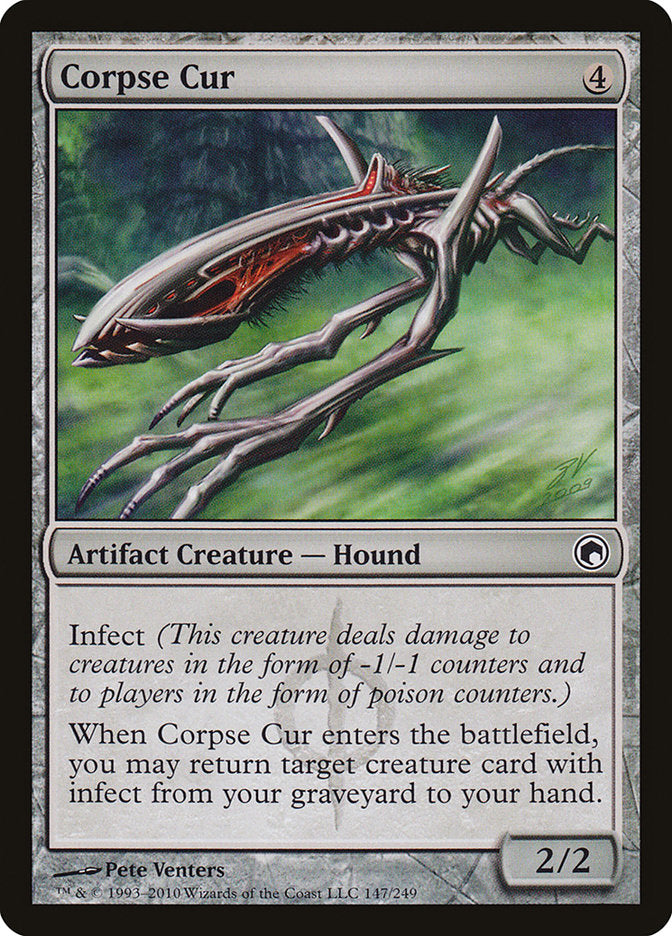 Corpse Cur [Scars of Mirrodin] | Shuffle n Cut Hobbies & Games