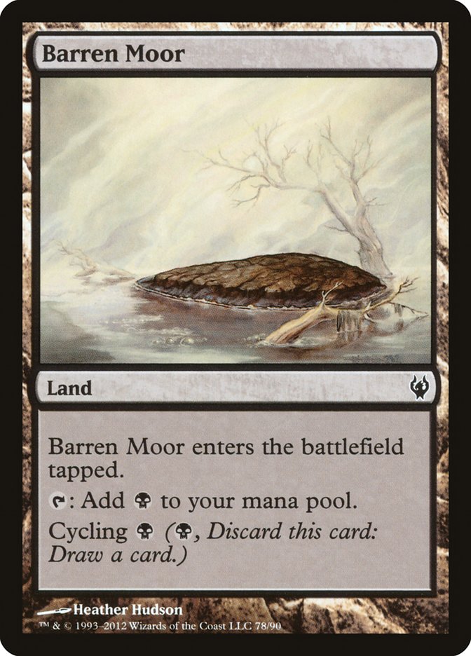 Barren Moor [Duel Decks: Izzet vs. Golgari] | Shuffle n Cut Hobbies & Games