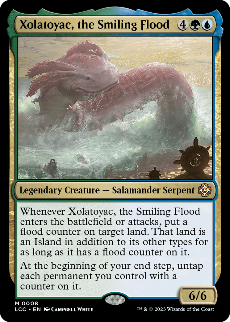 Xolatoyac, the Smiling Flood [The Lost Caverns of Ixalan Commander] | Shuffle n Cut Hobbies & Games