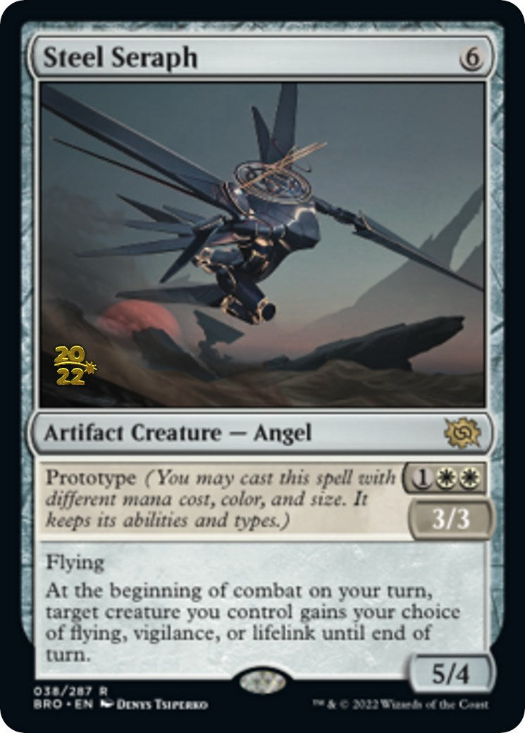 Steel Seraph [The Brothers' War Prerelease Promos] | Shuffle n Cut Hobbies & Games