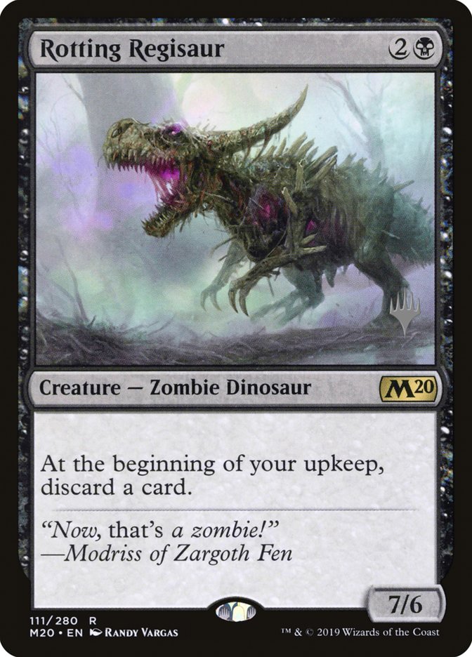 Rotting Regisaur (Promo Pack) [Core Set 2020 Promos] | Shuffle n Cut Hobbies & Games