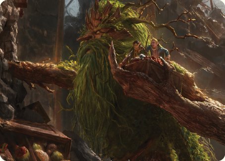 Treebeard, Gracious Host Art Card [The Lord of the Rings: Tales of Middle-earth Art Series] | Shuffle n Cut Hobbies & Games