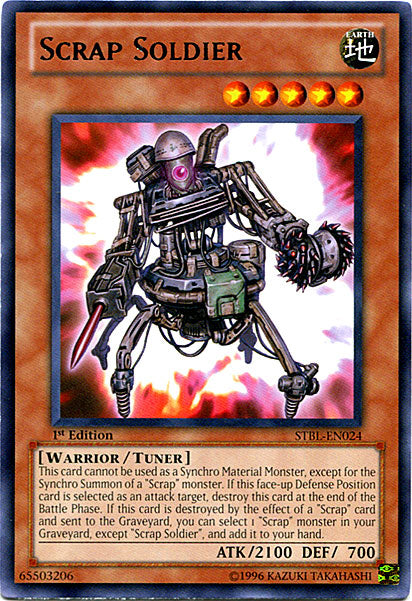 Scrap Soldier [STBL-EN024] Rare | Shuffle n Cut Hobbies & Games