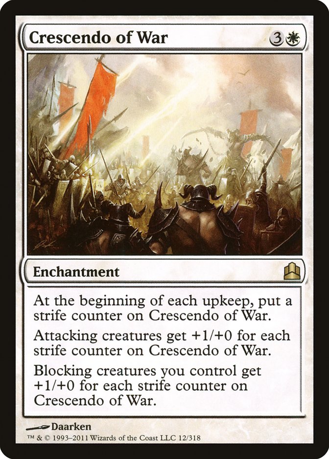 Crescendo of War [Commander 2011] | Shuffle n Cut Hobbies & Games