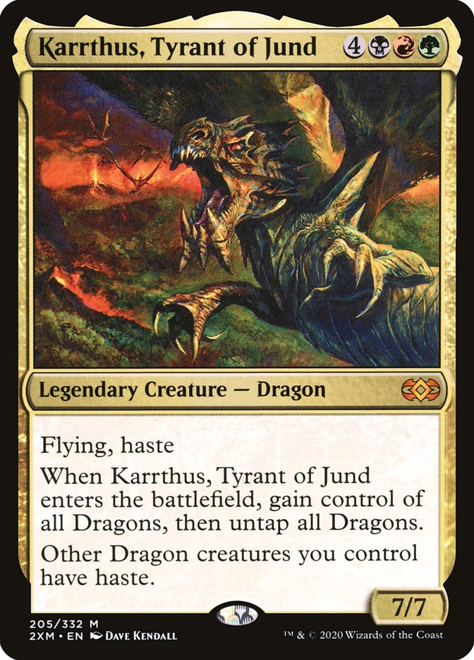 Karrthus, Tyrant of Jund [Double Masters] | Shuffle n Cut Hobbies & Games