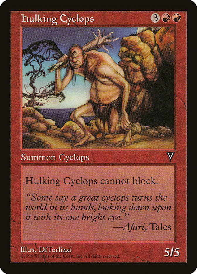 Hulking Cyclops [Visions] | Shuffle n Cut Hobbies & Games