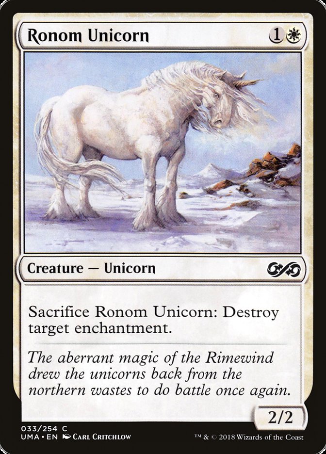 Ronom Unicorn [Ultimate Masters] | Shuffle n Cut Hobbies & Games